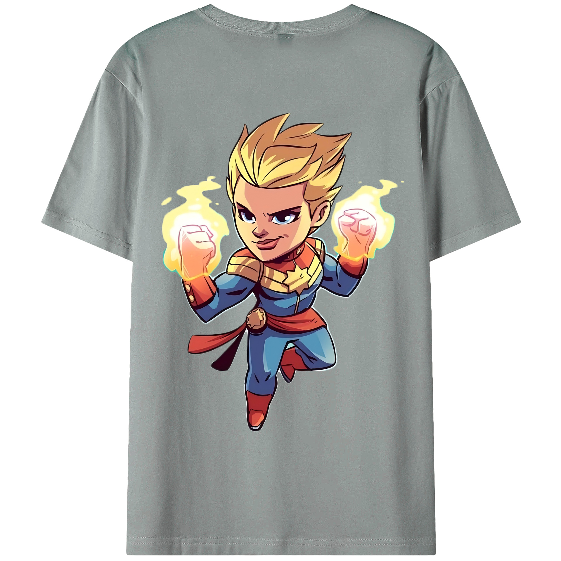 （画像用） アベンジャーズ The Avengers 綿100％ メンズ半袖Tシャツ（バックプリント） 通気性